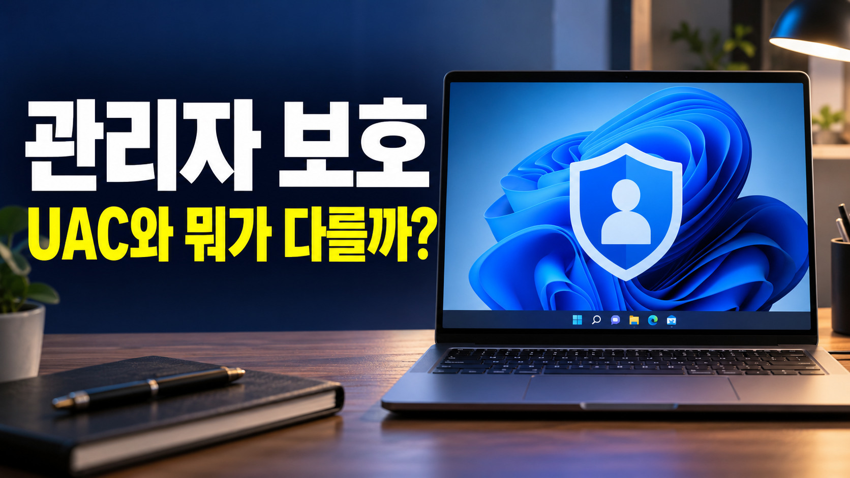 Windows 11 관리자 보호와 기존 UAC의 차이를 다룬 글의 대표 이미지